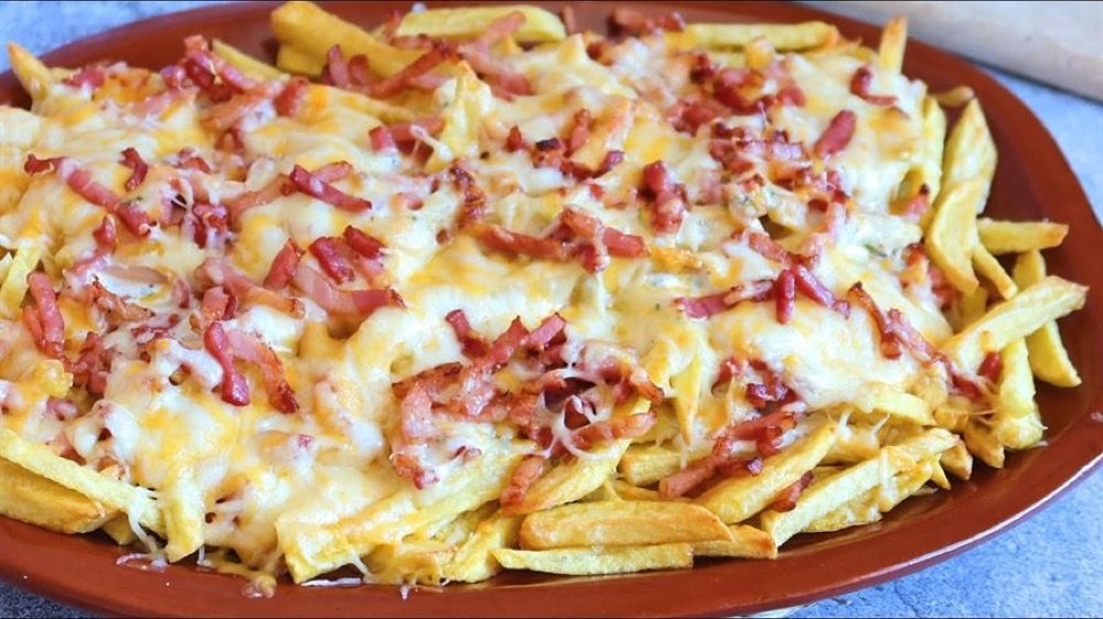 Patatas cheese bacon